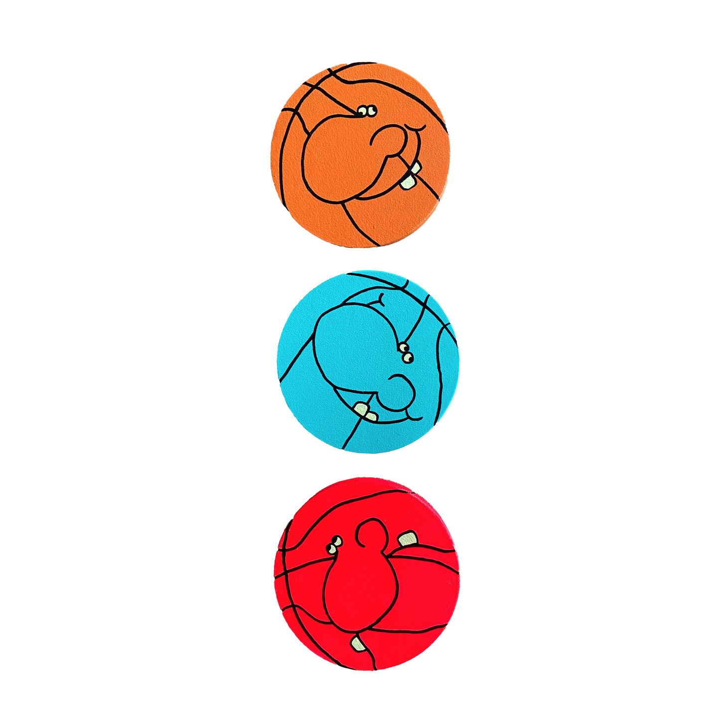 Schnozy Hoops - by Joses Olba