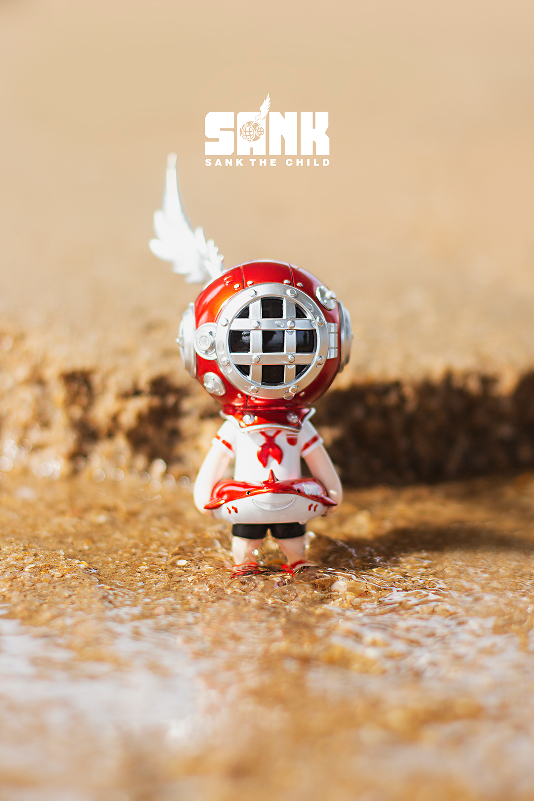 On the Way - Beach Boy - Shark - by Sank Toys