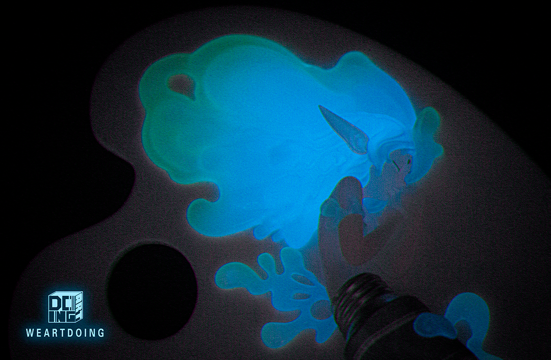 WeArtDoing The Sleeping Beauty of Color - Blue (GID) - by Sank Toys
