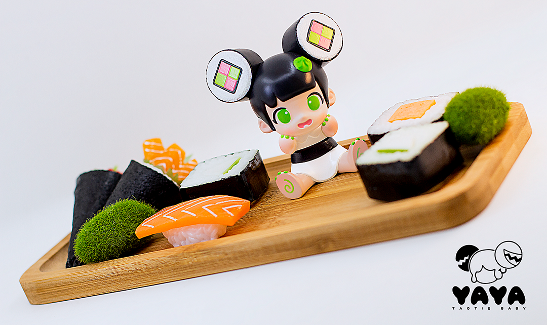 Yaya - Sushi - Black- by MoeDouble
