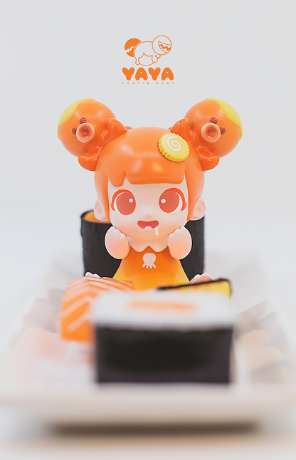 Yaya - Octopus - Orange - by MoeDouble
