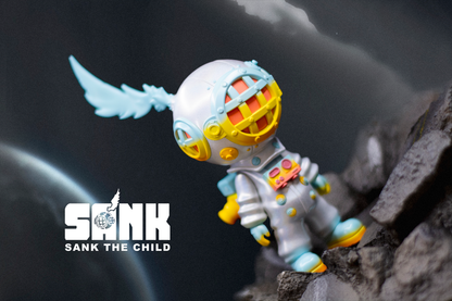 On the Way - Space Traveler - White Fantasy - by Sank Toys