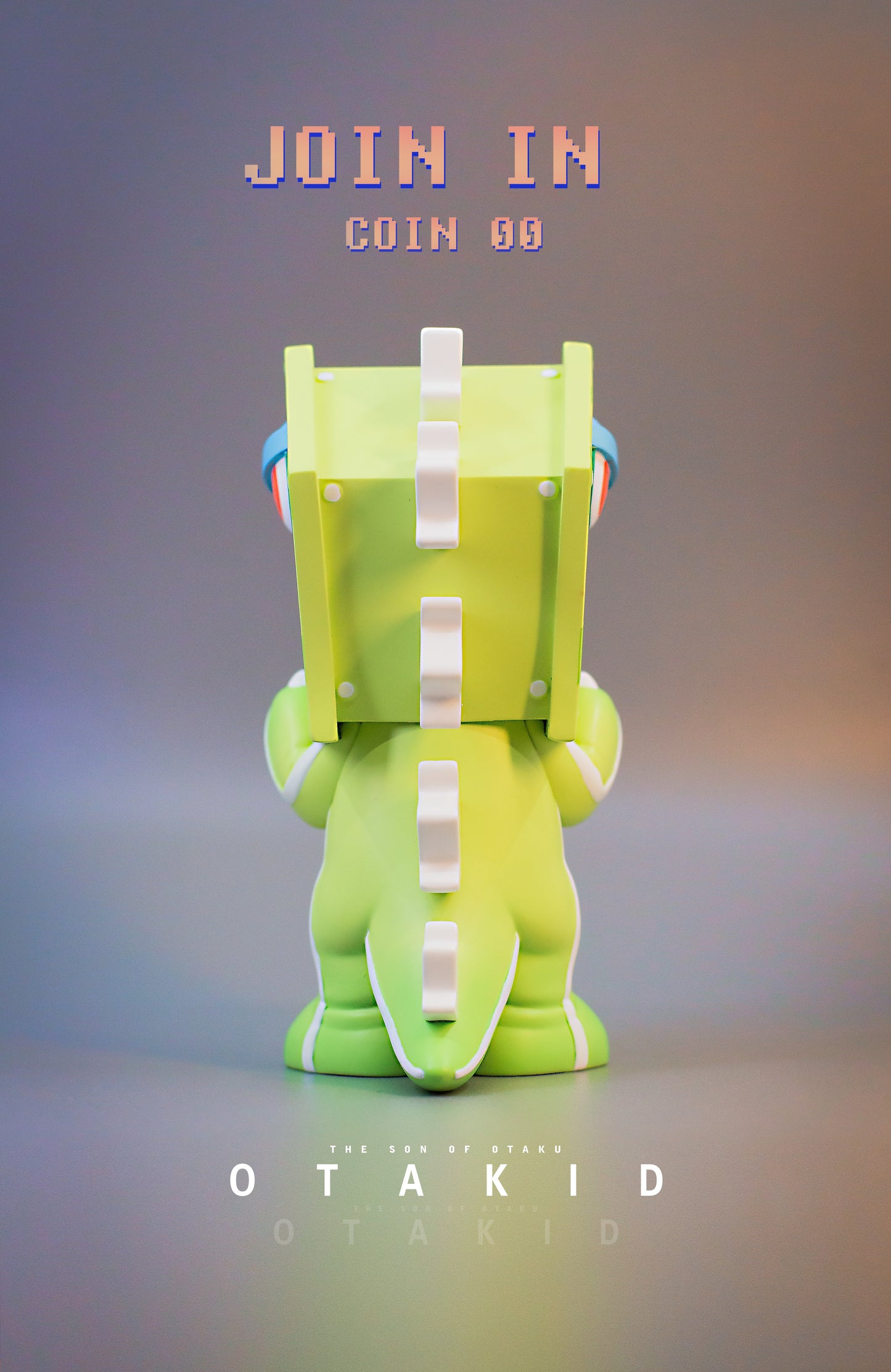 OTAKID - Baby Dinosaur - Green - by Sank Toys