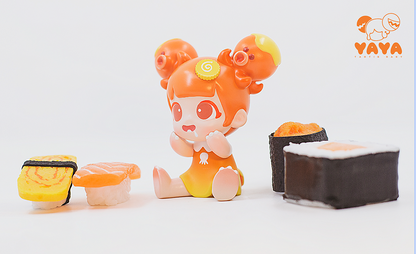 Yaya - Octopus - Orange - by MoeDouble
