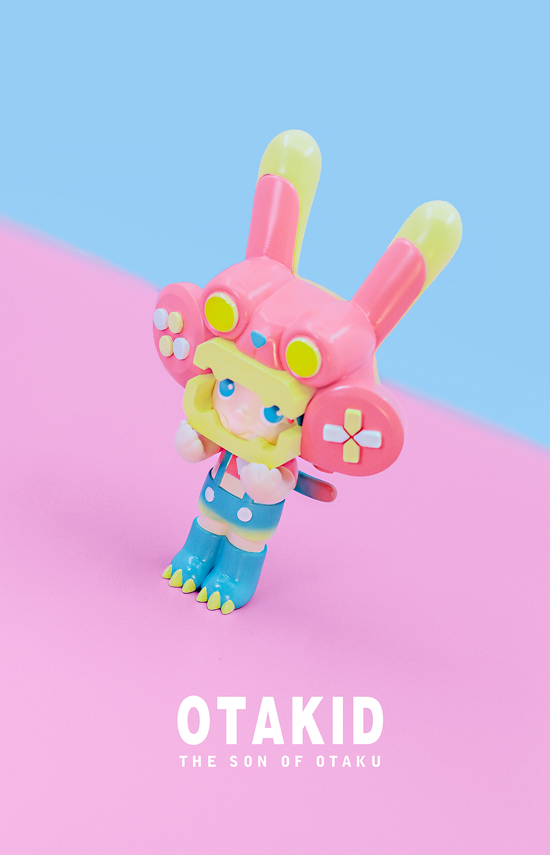 OTAKID - Game Bunny - Red - by Sank Toys